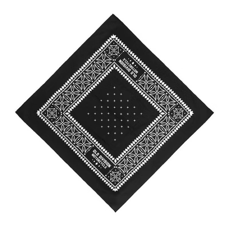 Bandana Indp Black Old Division BLCK