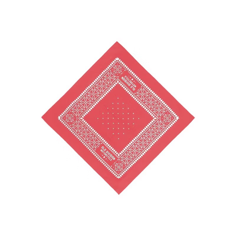 Bandana Indp Red Old Division Original Resmi